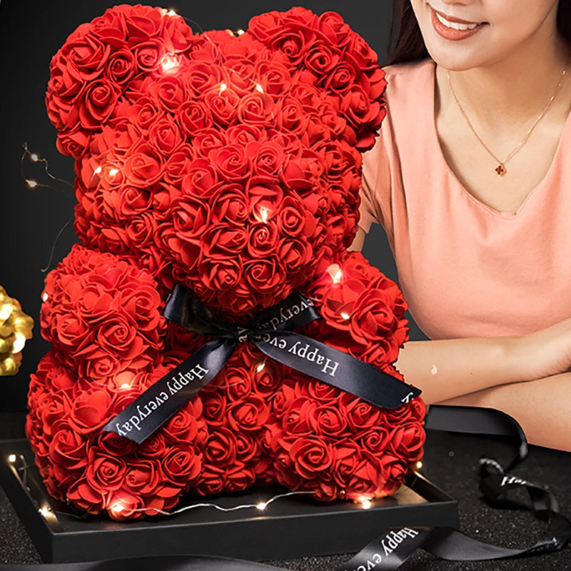 Blossom Love A Floral Embrace Teddy – The Perfect Valentine's and Proposal Gift