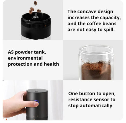USB Portable Professional Coffee Grinder