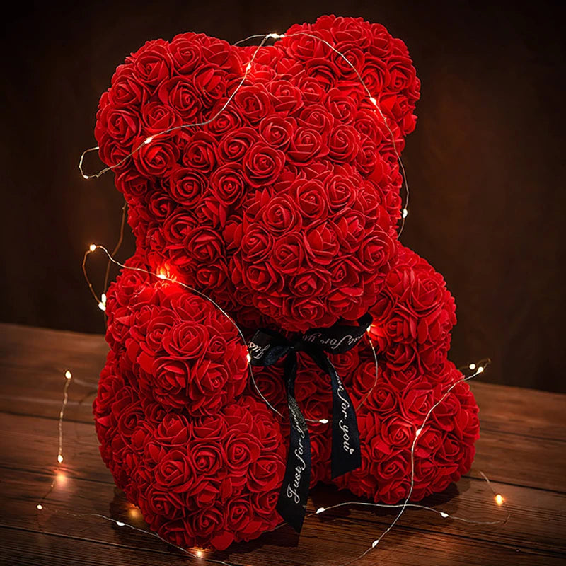 Blossom Love A Floral Embrace Teddy – The Perfect Valentine's and Proposal Gift