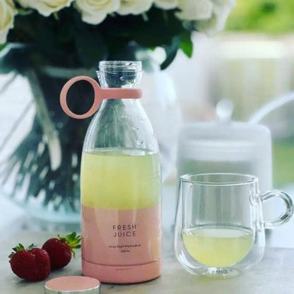 Fresh Juice On The Go Juicer - Pink Or White!
